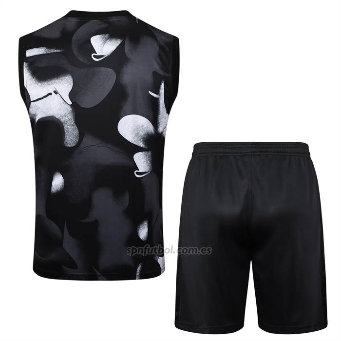 Chandal del Corinthians Sin Mangas 2025-2026 Negro